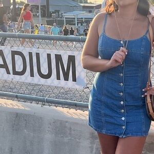 Denim dress